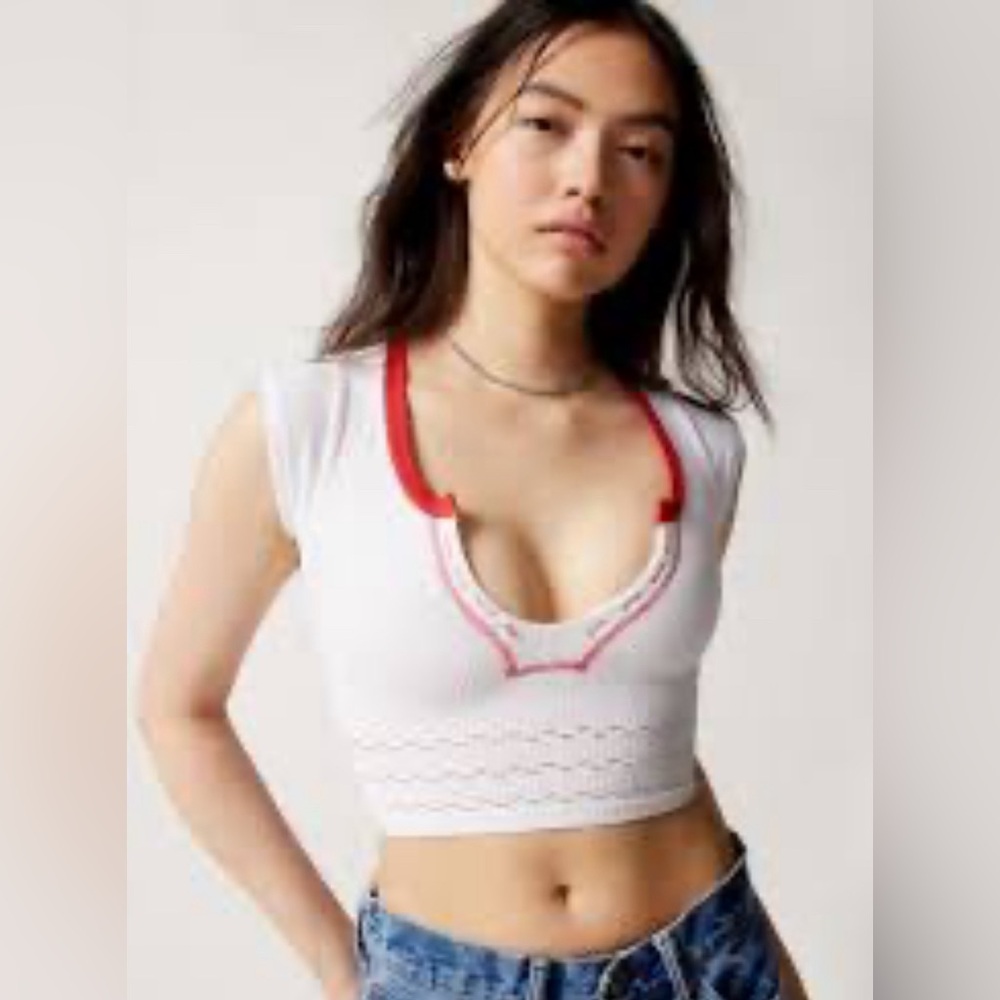 NWOT Urban Outfitters Out From Under Go For Gold Top